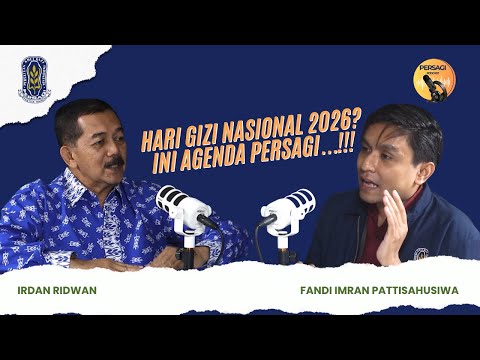 Hari Gizi Nasional 2026?? Ini Agenda PERSAGI Kabupaten Garut!!! | PERSAGI Kabupaten Garut PODCAST Eps. 16